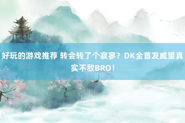 好玩的游戏推荐 转会转了个寂寥？DK全首发威望真实不敌BRO！